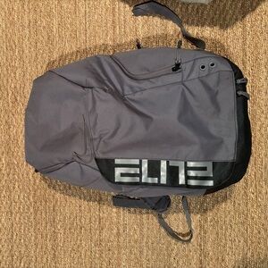 Nike Elite Hoops Basketball Backpack Gray